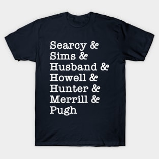 Names of Regulators (Large Font) T-Shirt